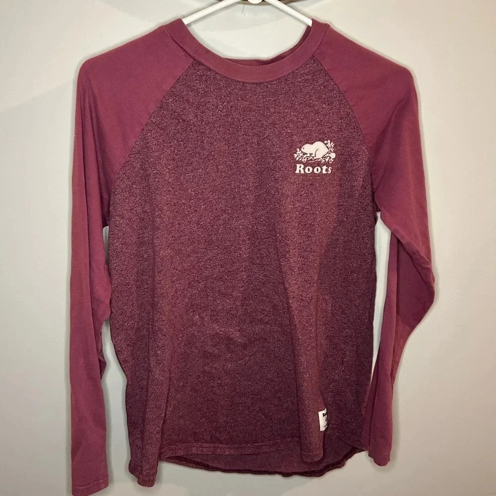 roots long sleeve  women top size small​